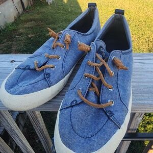 Stylish Blue Canvas Men's Shoes